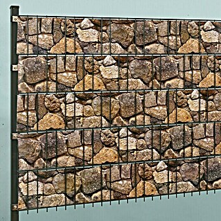 Stabilit Zaštita od pogleda u obliku traka (Lomljeni kamen, 2.050 x 19 cm)