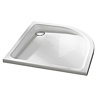 Camargue Duschwanne St. Marie (L x B: 90 x 90 cm, Verbundwerkstoff, Weiß)