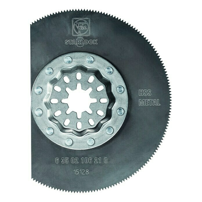 Fein Starlock HSS-Segmentsägeblatt (Durchmesser: 85 mm, HS-Stahl, 2 Stk.)