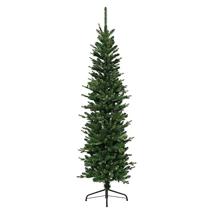 ECD Germany Künstlicher Weihnachtsbaum 180 cm, Weihnachtsdeko Innen -  - Grüner künstlicher Weihnachtsbaum mit Metallständer.