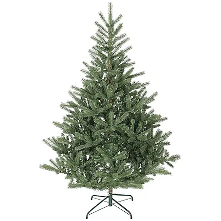 HOMCOM-Weihnachtsbaum-130L x 130B x 180H cm-Grün