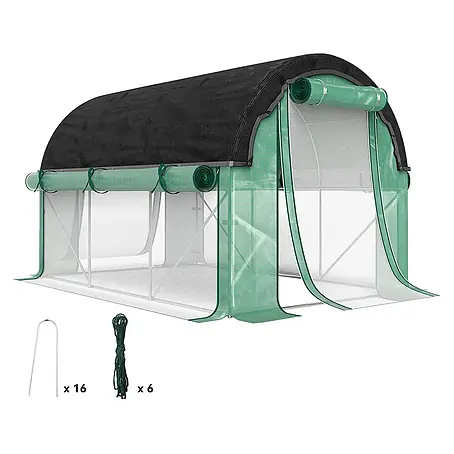 Outsunny-Folientunnel-300L x 200B x 198H cm