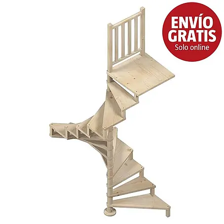 Sogem  Escalera de caracol Square Wood