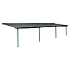 Solid Elements Marquesina adosada (Profundidad: 3 m, An x Al: 10,35 x 2,1 m, Gris antracita)