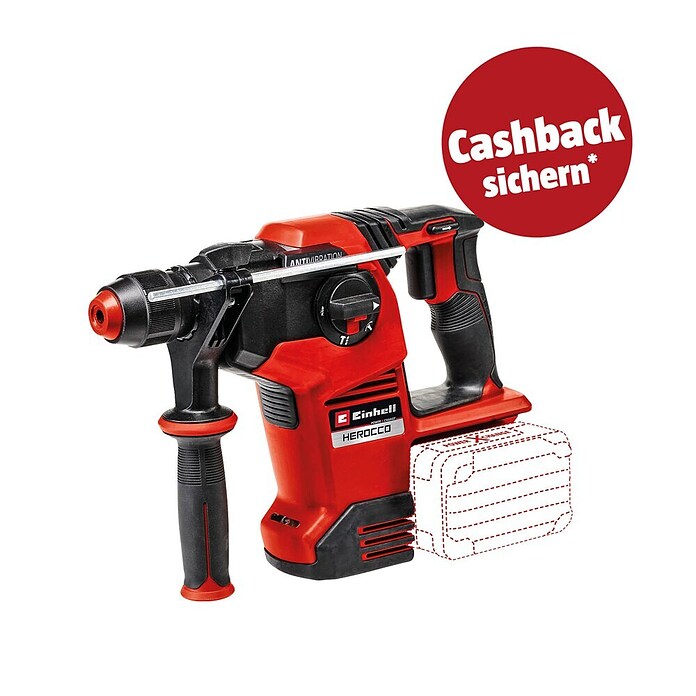 Einhell Professional PXC 18V Akku-Kombihammer Herocco 36/28 (18 V, Ohne Akku, 0 Ah, 3,2 J) | BAUHAUS