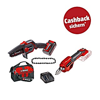 Einhell PXC 18V Maschinen-Set GE-PS18/15 & GE-LS18 (18 V, 2,5 Ah, Li-Ionen, 1 Akku)