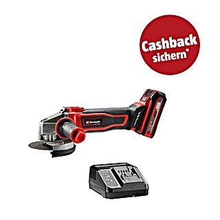 Einhell Professional PXC 18V Akku-Winkelschleifer TE-AG 18/125-2 Li (1 Akku, 4 Ah, Durchmesser Scheibe: 125 mm)