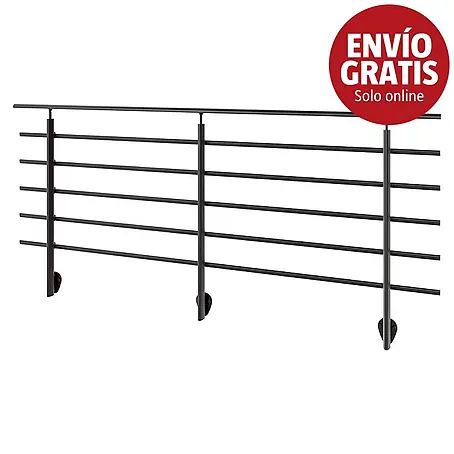 Sogem  Balaustrada Pure Black lateral