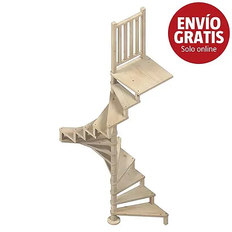 Sogem  Escalera de caracol Square Wood