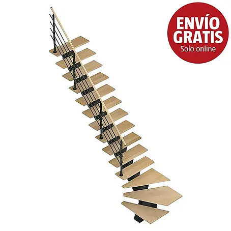 Sogem  Escalera principal Gomera con barandilla