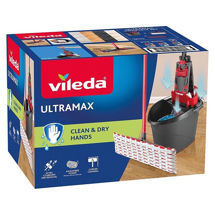 Vileda Ultramat Reinigungssystem & Eimer (null)