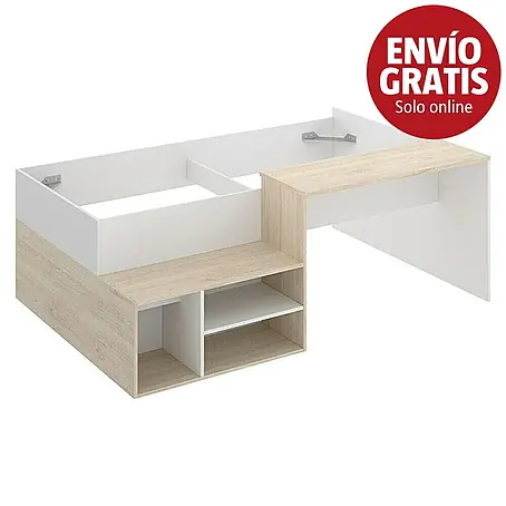 Dekit  Cama con escritorio Kric