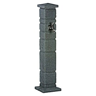 Arves Wasserzapfstelle Romana (Black Granitfarben, Höhe: 110 cm, Ausstattung: Wasserhahn)
