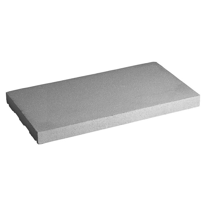 Mauerabdeckplatte (Grau/Anthrazit, 50 x 25 x 4 cm, Beton)