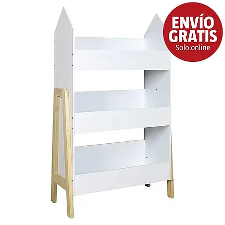 Home Deco Kids Estantería de madera Casita