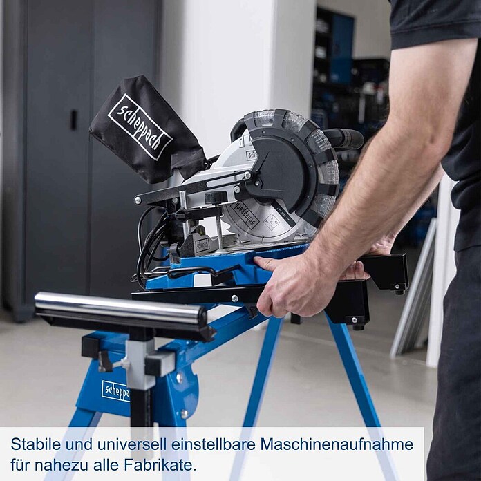 Scheppach Sägetisch UMF1550 (L x B x H: 910 x 250 x 140 mm, Traglast: 150 kg) | BAUHAUS