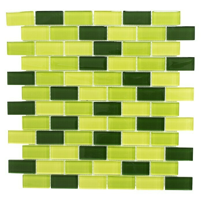 Mosaikfliese Brick Crystal Mix XCM B854