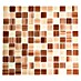 Mosaikfliese Quadrat Crystal CM 4290 