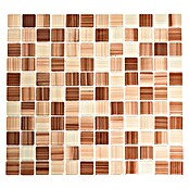 Mosaikfliese Quadrat Crystal CM 4290 (32,7 x 30,2 cm, Beige, Glänzend)