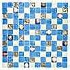 Mosaikfliese Crystal XCM 8OP8 (30 x 30 cm, Blau, Glänzend)