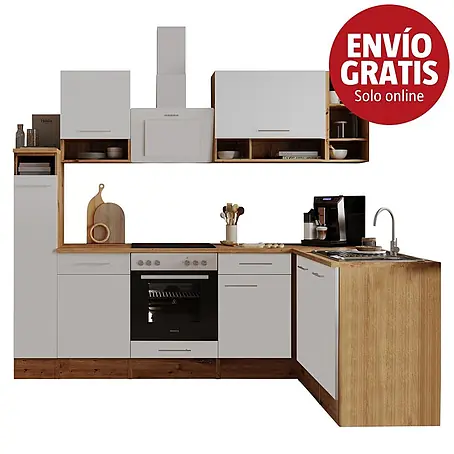 Respekta  Cocina modular completa esquinera Hilde