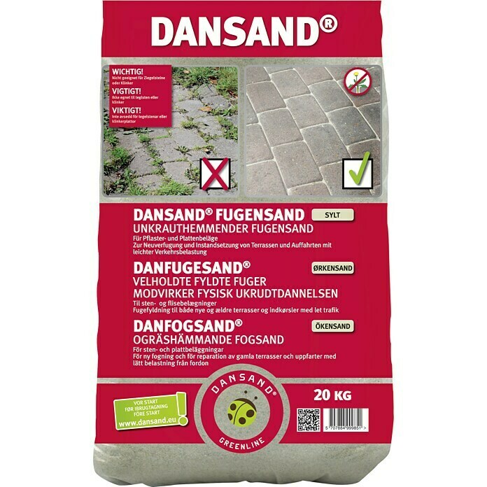 Dansand Fugensand Anleitung