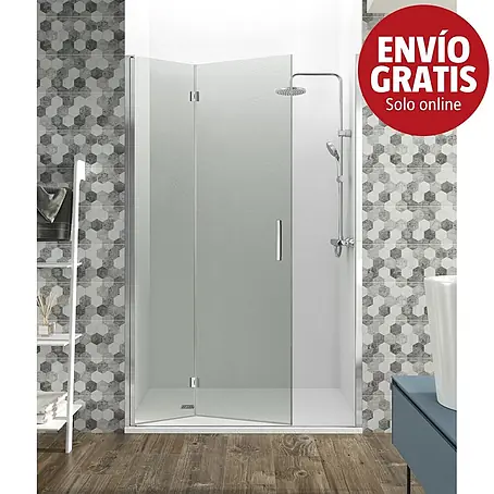 GME  Mampara de ducha frontal Glass Plegable C1