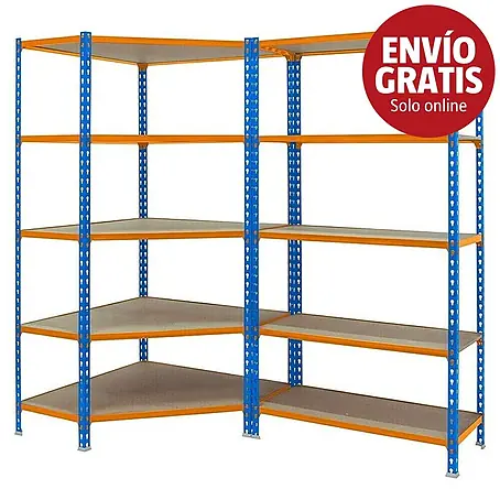 Simonrack Maderclick Set de estanterías Corner