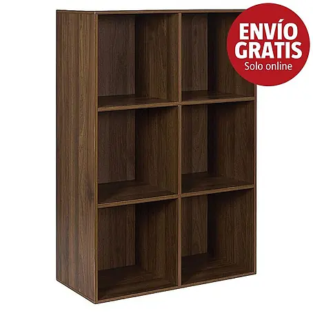 Home Deco Factory Tiffany Estantería de madera