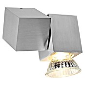 Voltolux Alu-Design Aplique de pared (Aluminio, L x An x Al: 4,5 x 7 x 9 cm)