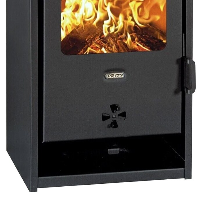 Prity Kamin na drva KD  (Snaga grijanja: 9,3 kW, Crna) | BAUHAUS
