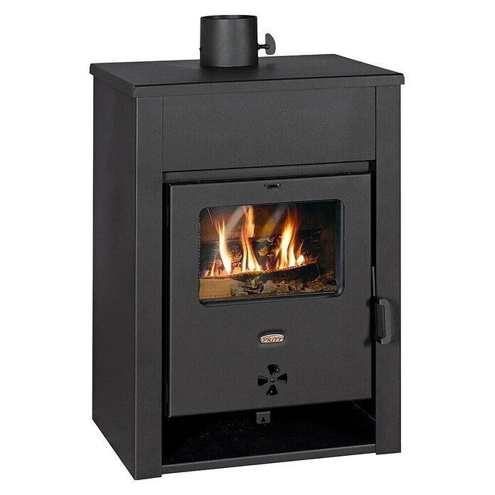 Prity Kamin na drva K13 D  (Snaga grijanja: 11,6 kW, Crna) | BAUHAUS