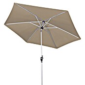 Doppler Active Okrogel senčnik Auto Tilt  (Rjava, Premer platna: 280 cm) | 8295 - Sonnenschirme | ICFA - Sonnenschutz | ICF - Sonnenschutz | IC - Freizeit im Garten | I - Stadtgarten | BAUHAUS