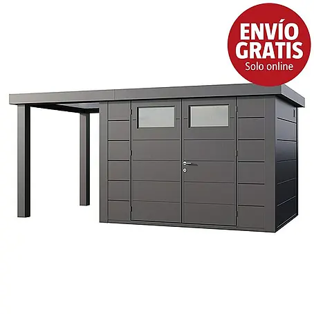 Telluria  Caseta para jardín Classico 3024 con salón abierto a la izquierda
