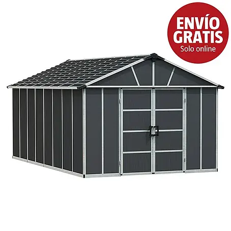Palram – Canopia Caseta de jardín sin suelo Yukon