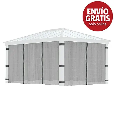 Palram – Canopia Cortina mosquitera para cenador Dallas