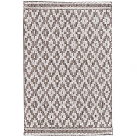 Dekoria Teppich Modern Rhombs mink/beige 160x230cm