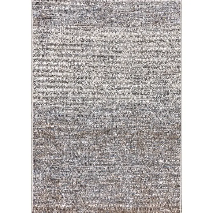 Dekoria Teppich Breeze beige/raw blue 120x170cm -  - Rechteckiger Teppich mit abstraktem Ombré-Design, von Hellbeige zu Braun mit blauen Akzenten.
