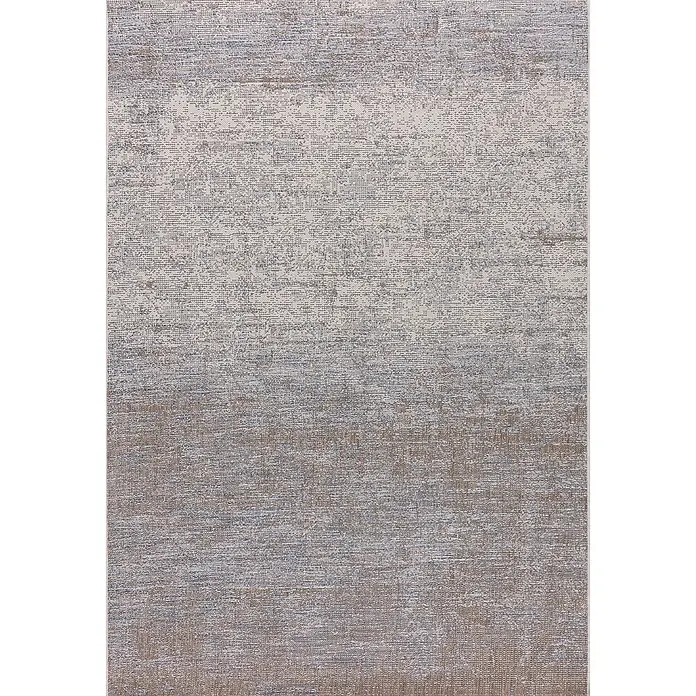 Dekoria Teppich Breeze beige/raw blue 160x230cm -  - Rechteckiger Teppich mit abstraktem, verwaschenem Farbverlaufmuster in Beige-, Blau- und Brauntönen.