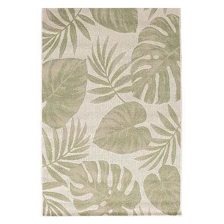 Dekoria Teppich Cottage beige/jungle green 120x170cm