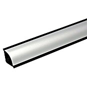 Kantoflex Wandabschlussprofil Topline (Silber, 64 x 1,4 x 1,4 cm)