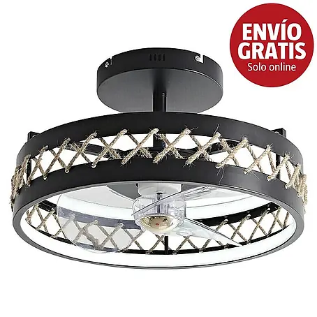 Purline Ventilador de techo Ceily Rope
