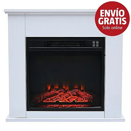 Purline  Chimenea eléctrica con marco MDF CHE-610