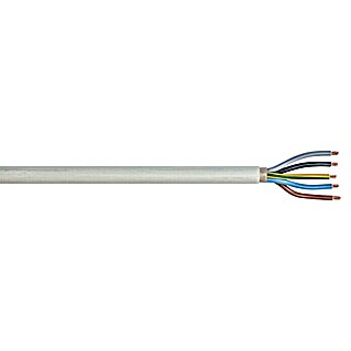 Kabel s plaštom po dužnom metru (Broj parica: 5, 16 mm², Sive boje)
