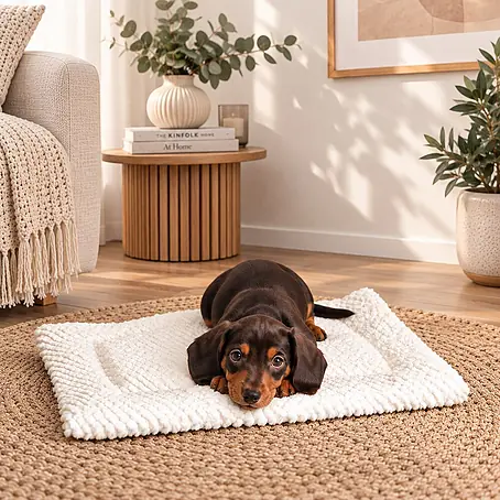 belviona Wendedecke für Hunde & Katzen, gepolstert & waschbar, 50x35 cm
