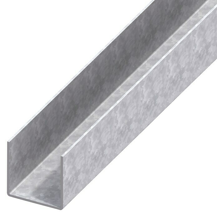 Stahl U-Profil nach Maß 0,75 mm 