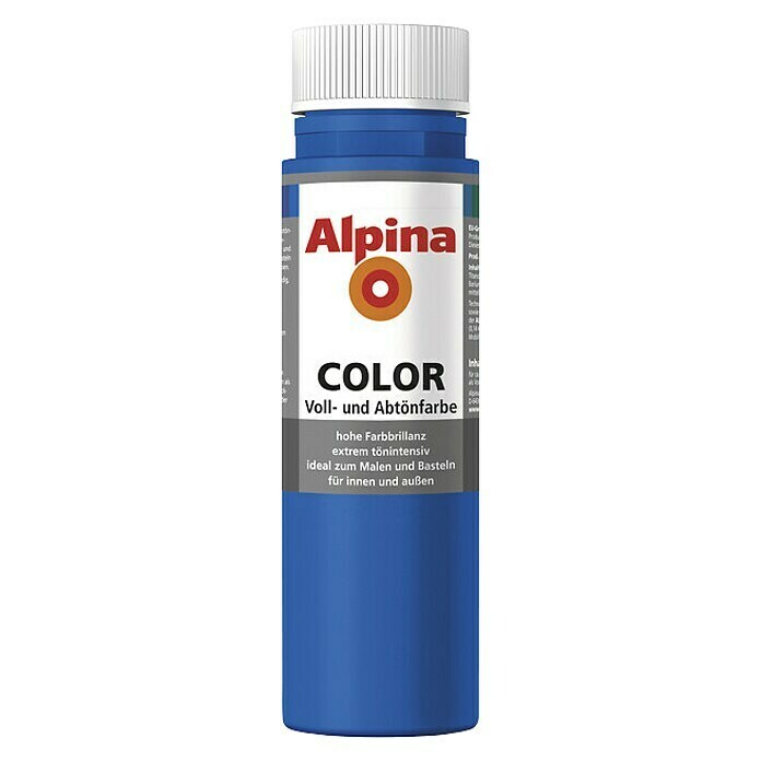 Alpina Vollton- & Abtönfarbe Color (Royal Blue, 250 ml)