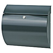 Burg-Wächter Briefkasten Toscana 856 (L x B x H: 106 x 376 x 330 mm, Format Einwurf: DIN C4, 325 x 35 mm, Stahl, Anthrazit)