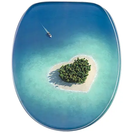 WC-Sitz mit Absenkautomatik Dream Island