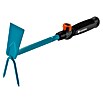 Gardena Combisystem Kleinhacke (5 cm, Blattform: Gerade, Anzahl Zinken: 2)